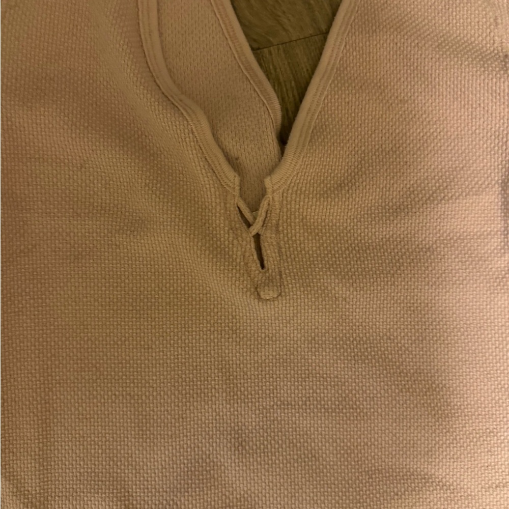 Pink Free People long Sleeve v top - Picture 4 of 5